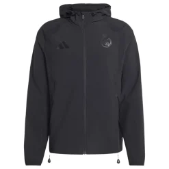 adidas Real Madrid Tiro Travel Trainingsjack Zwart
