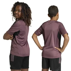 adidas Real Madrid Trainingshirt 2025-2026 Kids Paars Zwart Wit