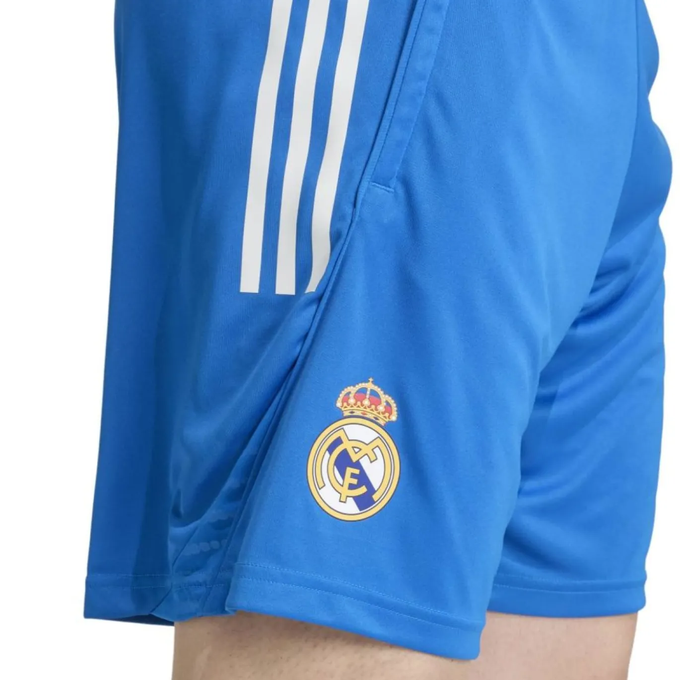 adidas Real Madrid Trainingsbroekje Europees 2025-2026 Blauw Wit