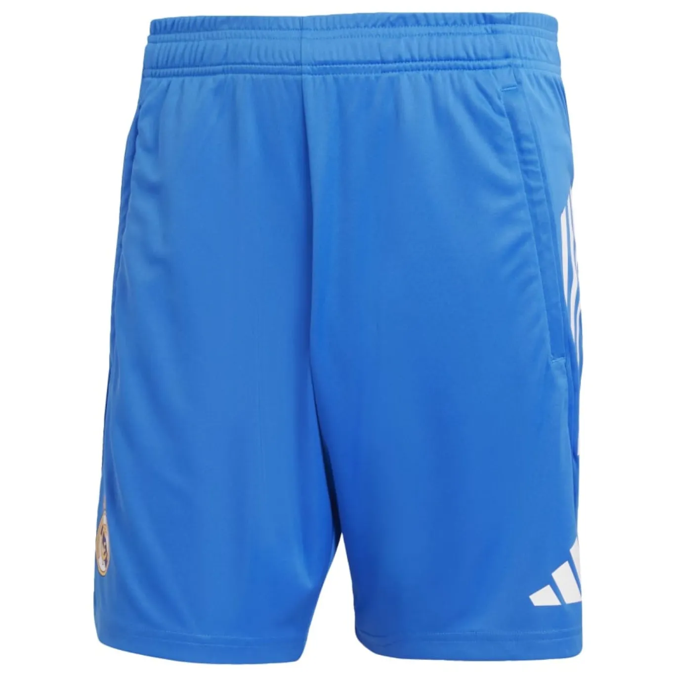 adidas Real Madrid Trainingsbroekje Europees 2025-2026 Blauw Wit