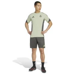 adidas Real Madrid Trainingsbroekje 2025-2026 Grijs Lichtgroen