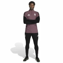 adidas Real Madrid Trainingspak 1/4-Zip 2025-2026 Paars Zwart Wit