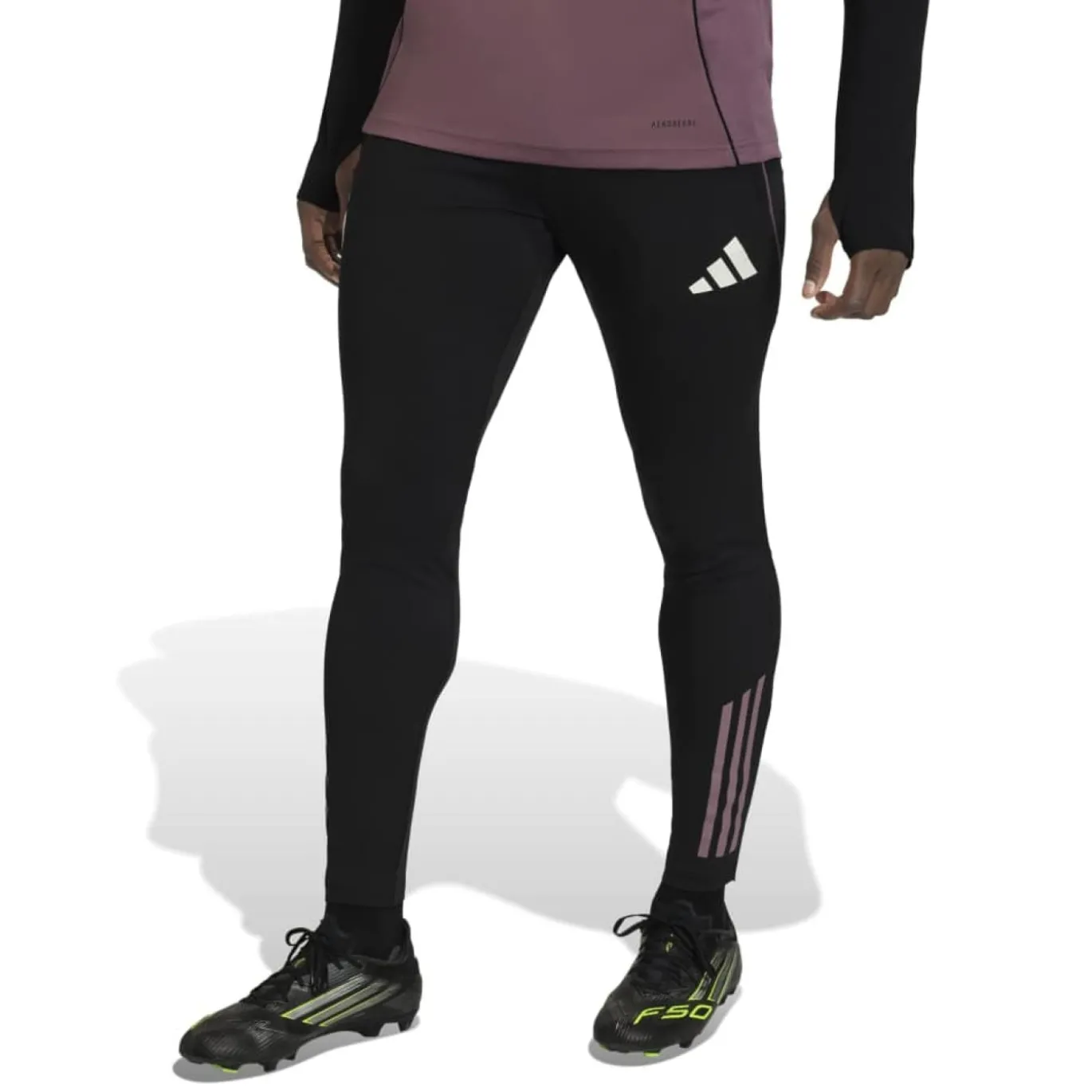 adidas Real Madrid Trainingspak 1/4-Zip 2025-2026 Paars Zwart Wit
