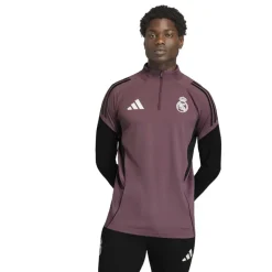 adidas Real Madrid Trainingspak 1/4-Zip 2025-2026 Paars Zwart Wit