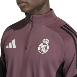 adidas Real Madrid Trainingspak 1/4-Zip 2025-2026 Paars Zwart Wit
