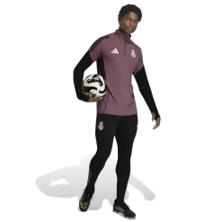adidas Real Madrid Trainingstrui 1/4-Zip 2025-2026 Paars Zwart Wit