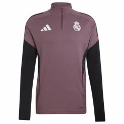 adidas Real Madrid Trainingstrui 1/4-Zip 2025-2026 Paars Zwart Wit
