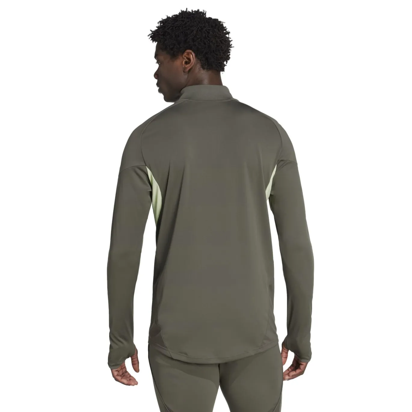 adidas Real Madrid Trainingstrui 1/4-Zip 2025-2026 Grijs Lichtgroen
