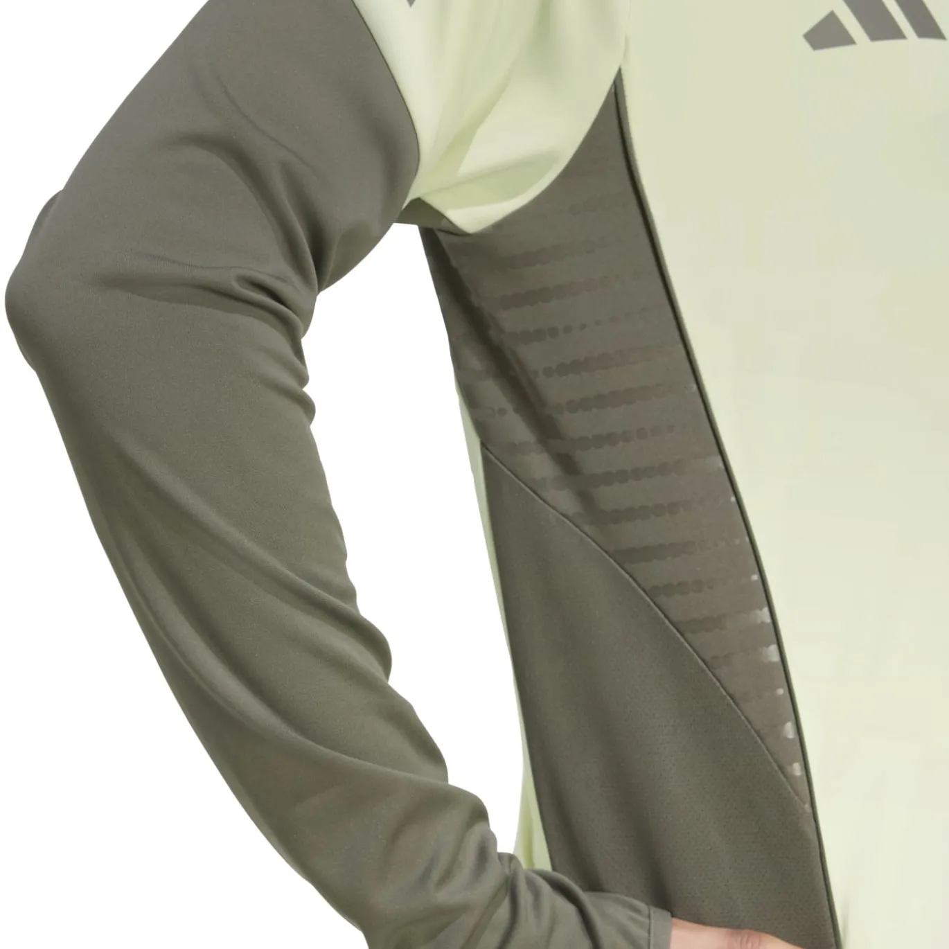 adidas Real Madrid Trainingstrui 1/4-Zip 2025-2026 Lichtgroen Grijs