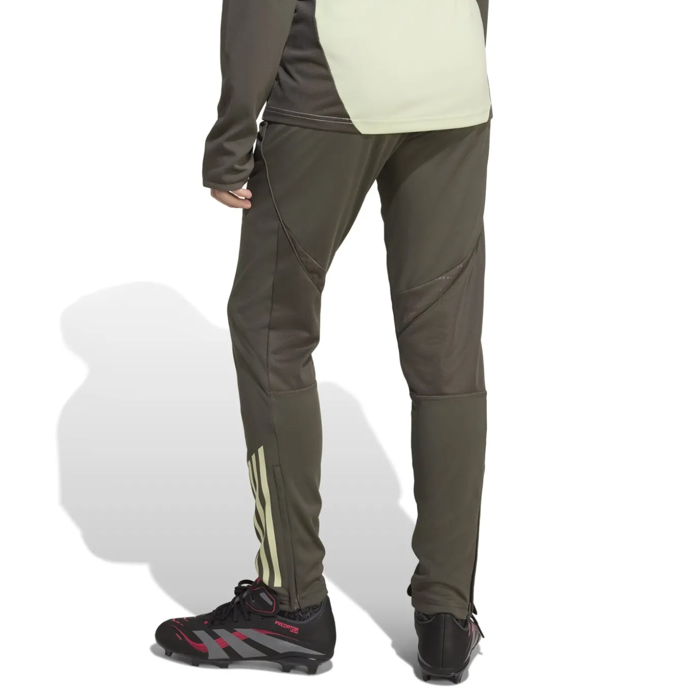 adidas Real Madrid Trainingsbroek 2025-2026 Kids Grijs Lichtgroen