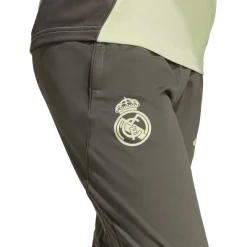 adidas Real Madrid Trainingsbroek 2025-2026 Kids Grijs Lichtgroen