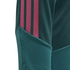 adidas Real Madrid Trainingsbroek 2026-2027 Kids Donkergroen Roze Wit