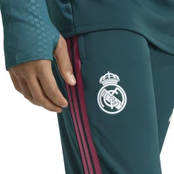 adidas Real Madrid Trainingsbroek 2026-2027 Donkergroen Roze Wit