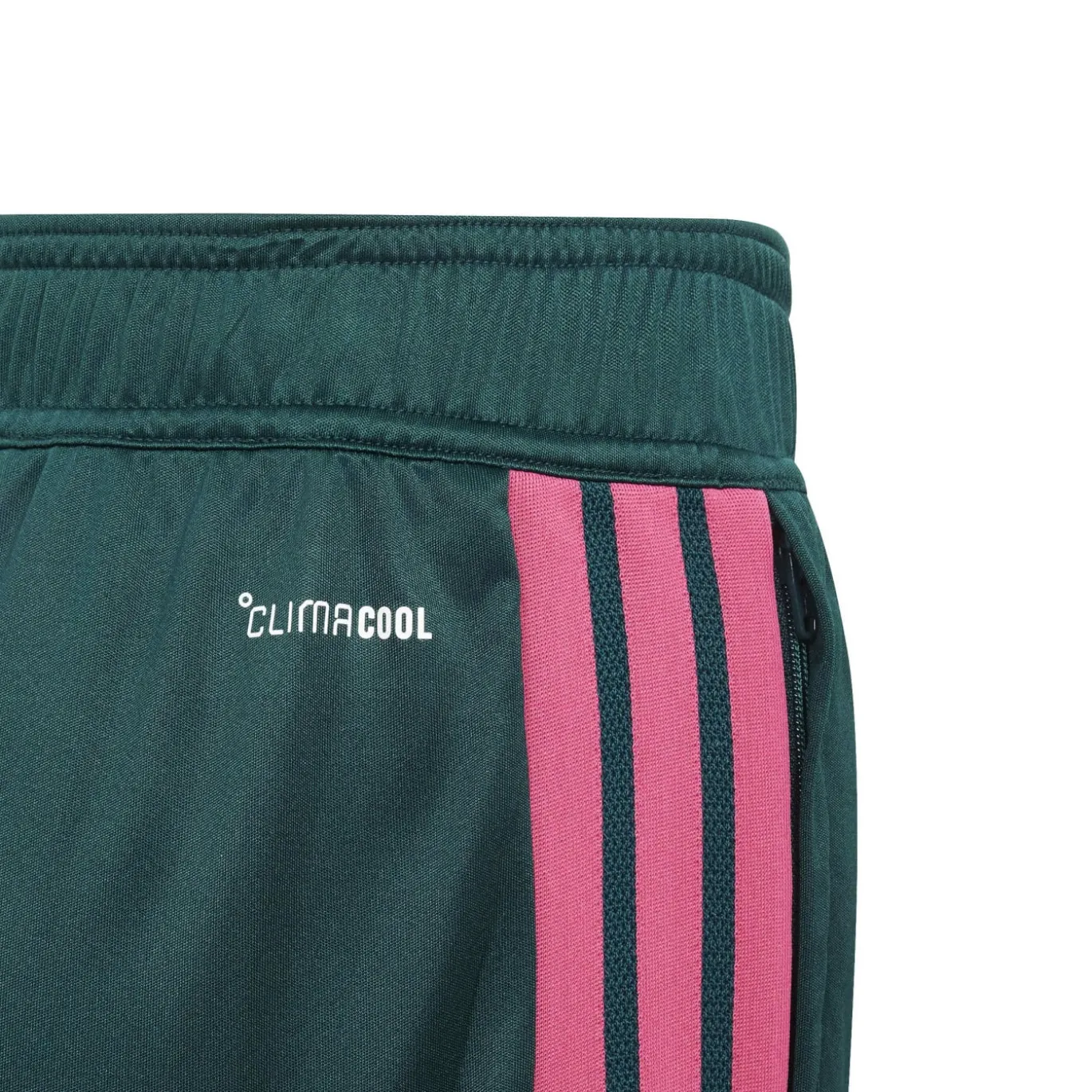 adidas Real Madrid Trainingsset 2026-2027 Kids Donkergroen Roze Wit