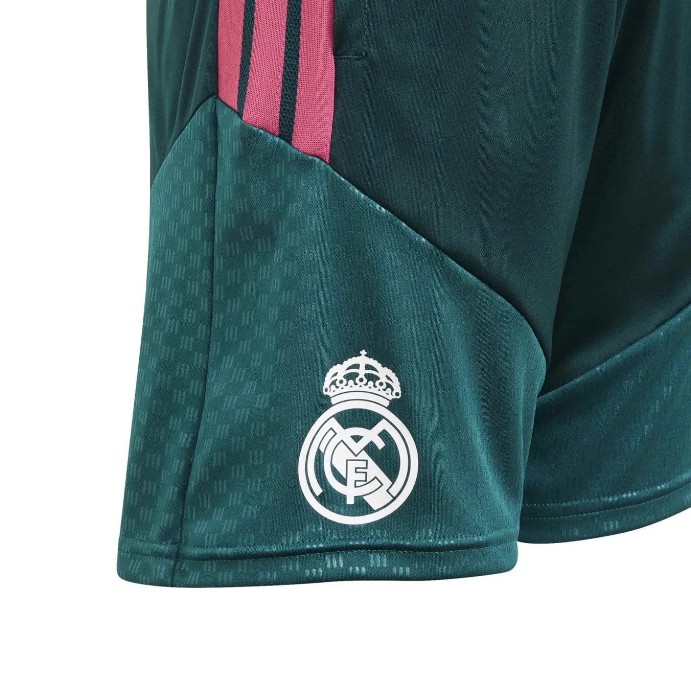adidas Real Madrid Trainingsset 2026-2027 Kids Donkergroen Roze Wit