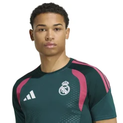 adidas Real Madrid Trainingsset 2026-2027 Donkergroen Roze Wit