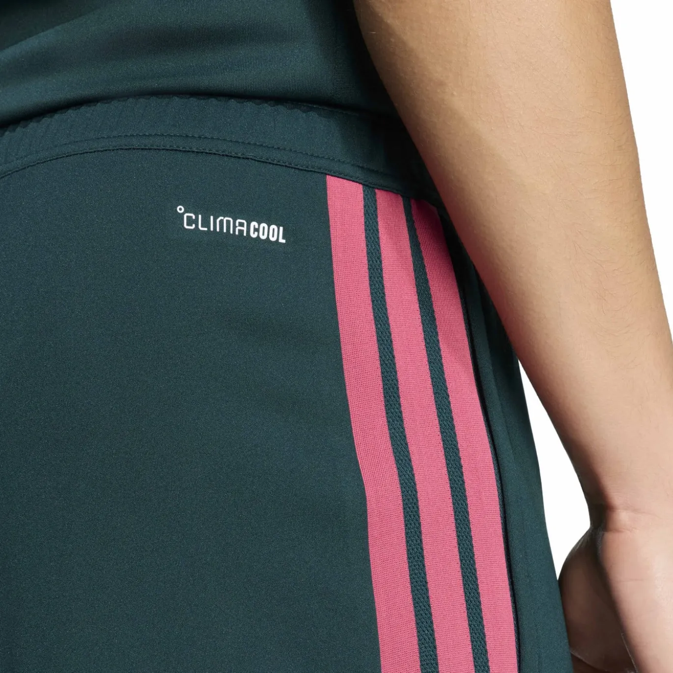 adidas Real Madrid Trainingsbroekje 2026-2027 Donkergroen Roze Wit