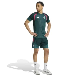 adidas Real Madrid Trainingsshirt 2026-2027 Donkergroen Roze Wit