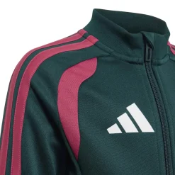 adidas Real Madrid Trainingspak 2026-2027 Peuters/Kleuters Donkergroen Roze Wit