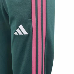 adidas Real Madrid Trainingspak 2026-2027 Kids Donkergroen Roze Wit
