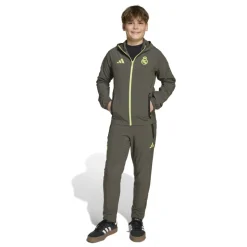 adidas Real Madrid Vis Tech Vest Kids Grijs Lichtgroen