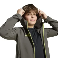 adidas Real Madrid Vis Tech Vest Kids Grijs Lichtgroen