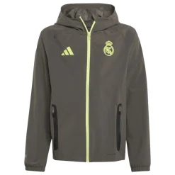 adidas Real Madrid Vis Tech Vest Kids Grijs Lichtgroen