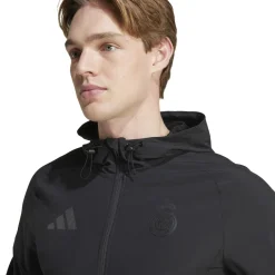 adidas Real Madrid Vis Tech Vest 2024-2025 Zwart