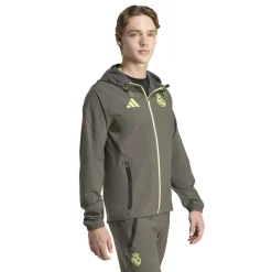 adidas Real Madrid Vis Tech Vest Grijs Lichtgroen