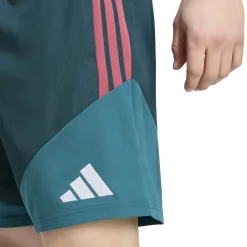 adidas Real Madrid Woven Trainingsbroekje 2026-2027 Donkergroen Roze Wit