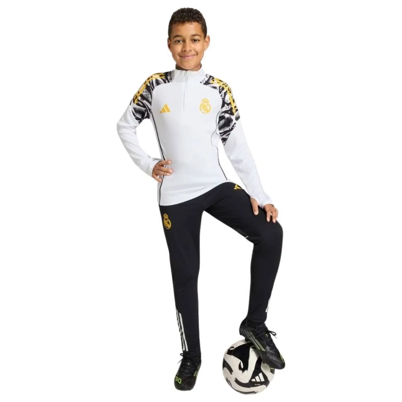 adidas Real Madrid x Marvel Trainingstrui 1/4-Zip 2025-2026 Kids