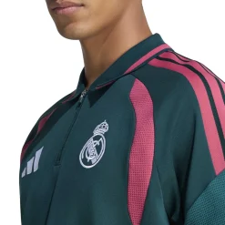 adidas Real Madrid Zomerset 2026-2027 Donkergroen Roze Wit