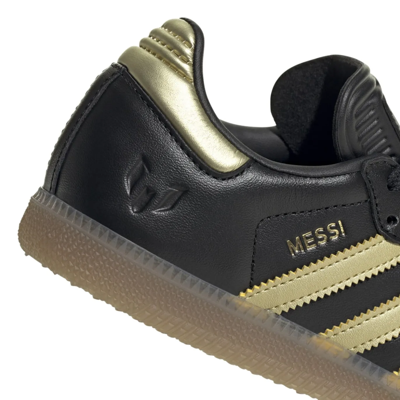 adidas Samba Messi Sneakers Kids Zwart Goud