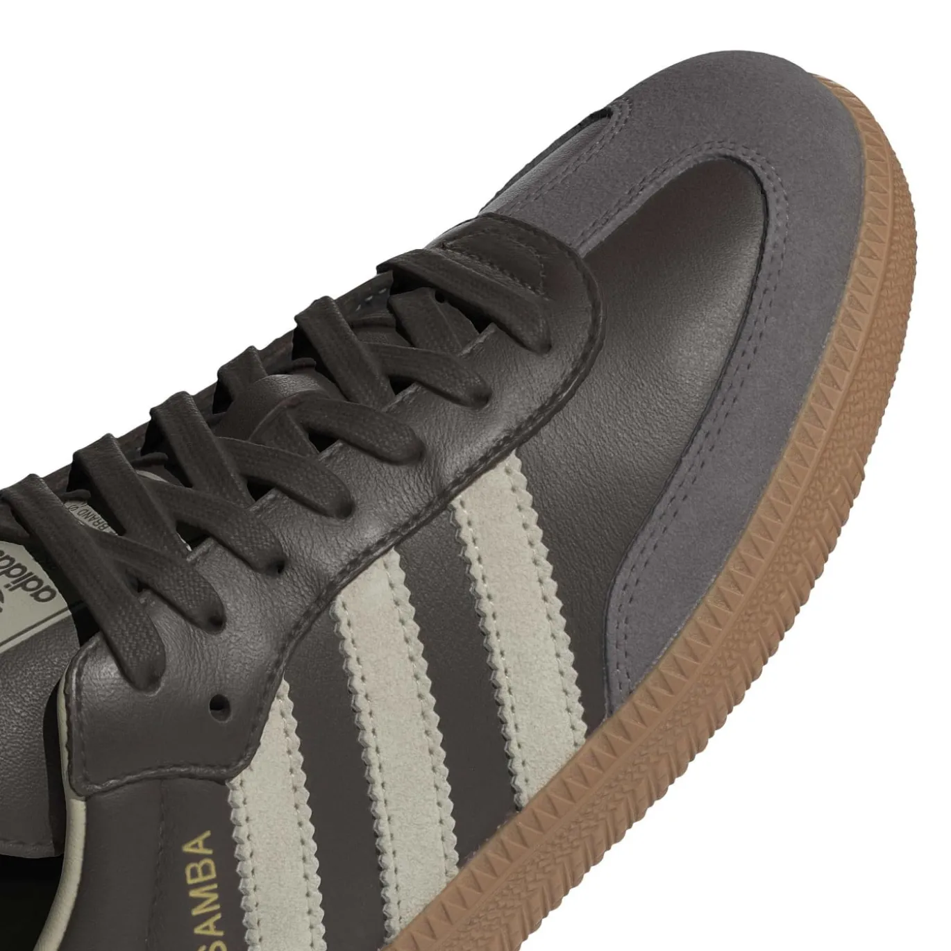 adidas Samba OG Sneakers Donkerbruin Beige