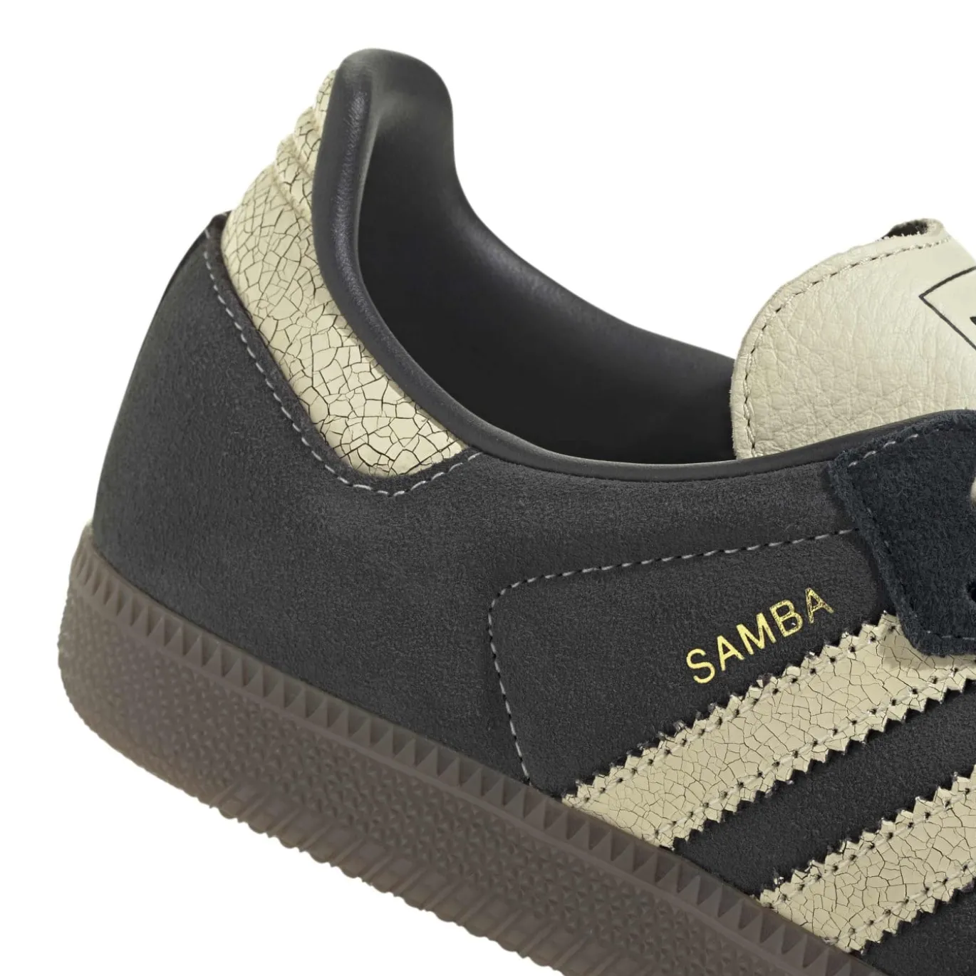 adidas Samba OG Sneakers Donkergrijs Donkergroen Beige