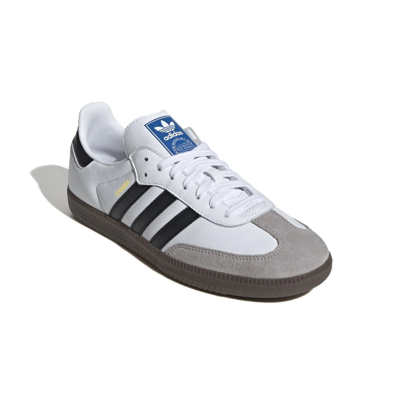 adidas Samba OG Sneakers Wit Zwart Lichtbruin