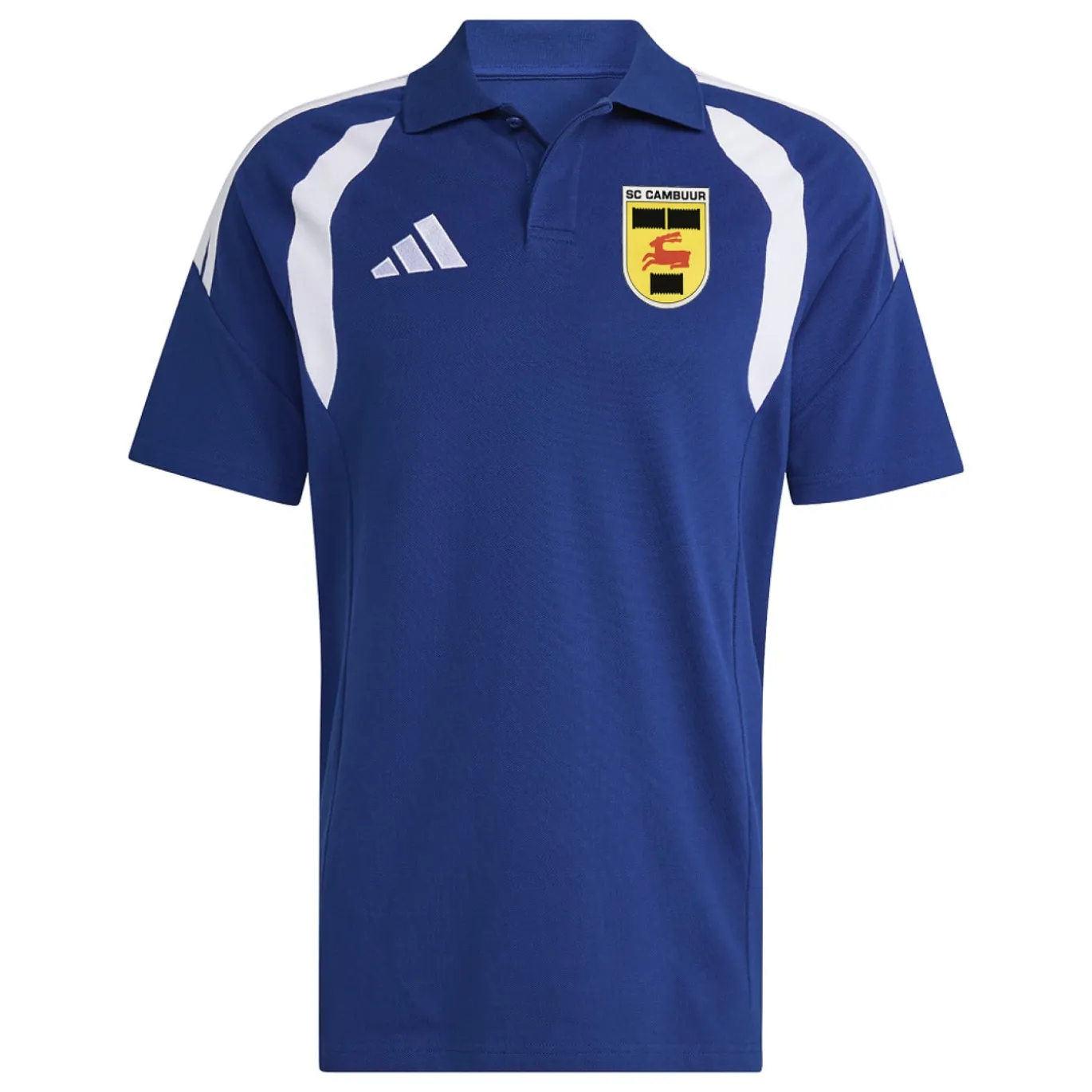adidas SC Cambuur Presentatie Polo 2026-2027 Donkerblauw