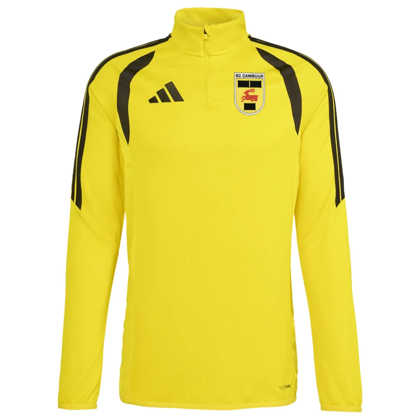 adidas SC Cambuur Trainingspak 1/4-Zip 2026-2027 Kids Geel Zwart