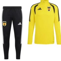 adidas SC Cambuur Trainingspak 1/4-Zip 2026-2027 Geel Zwart