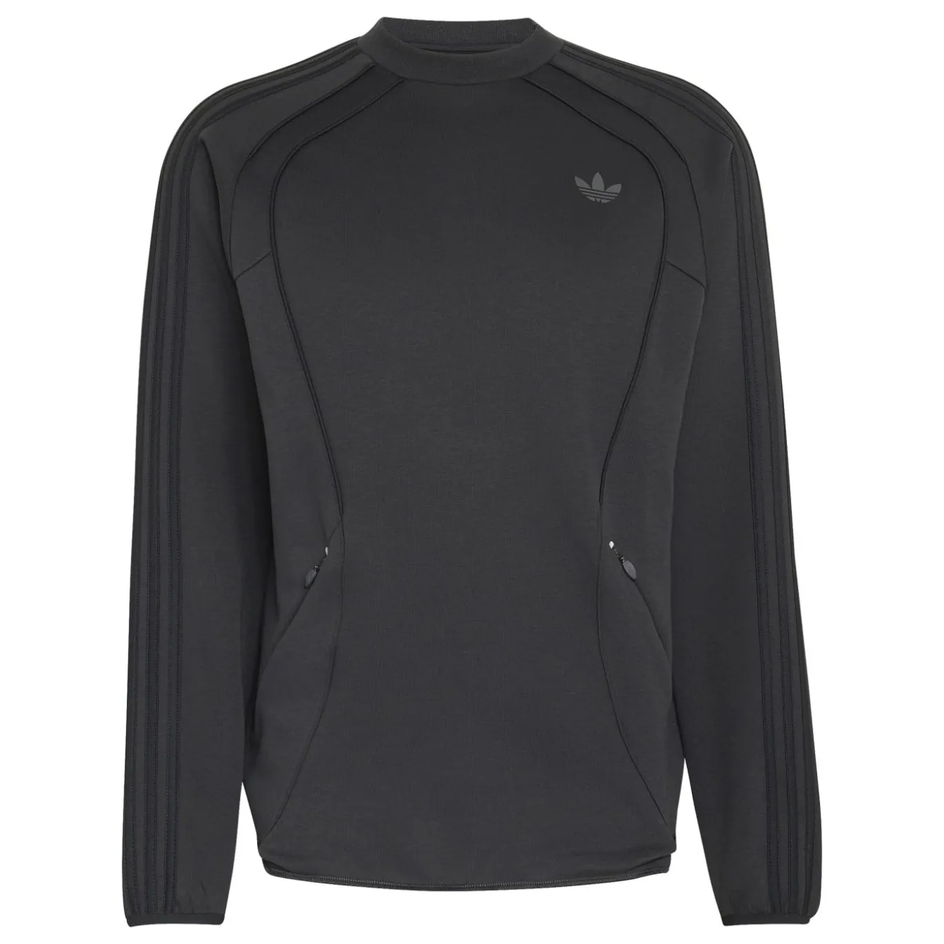 adidas Spacer Crew Sweater Zwart Donkergrijs