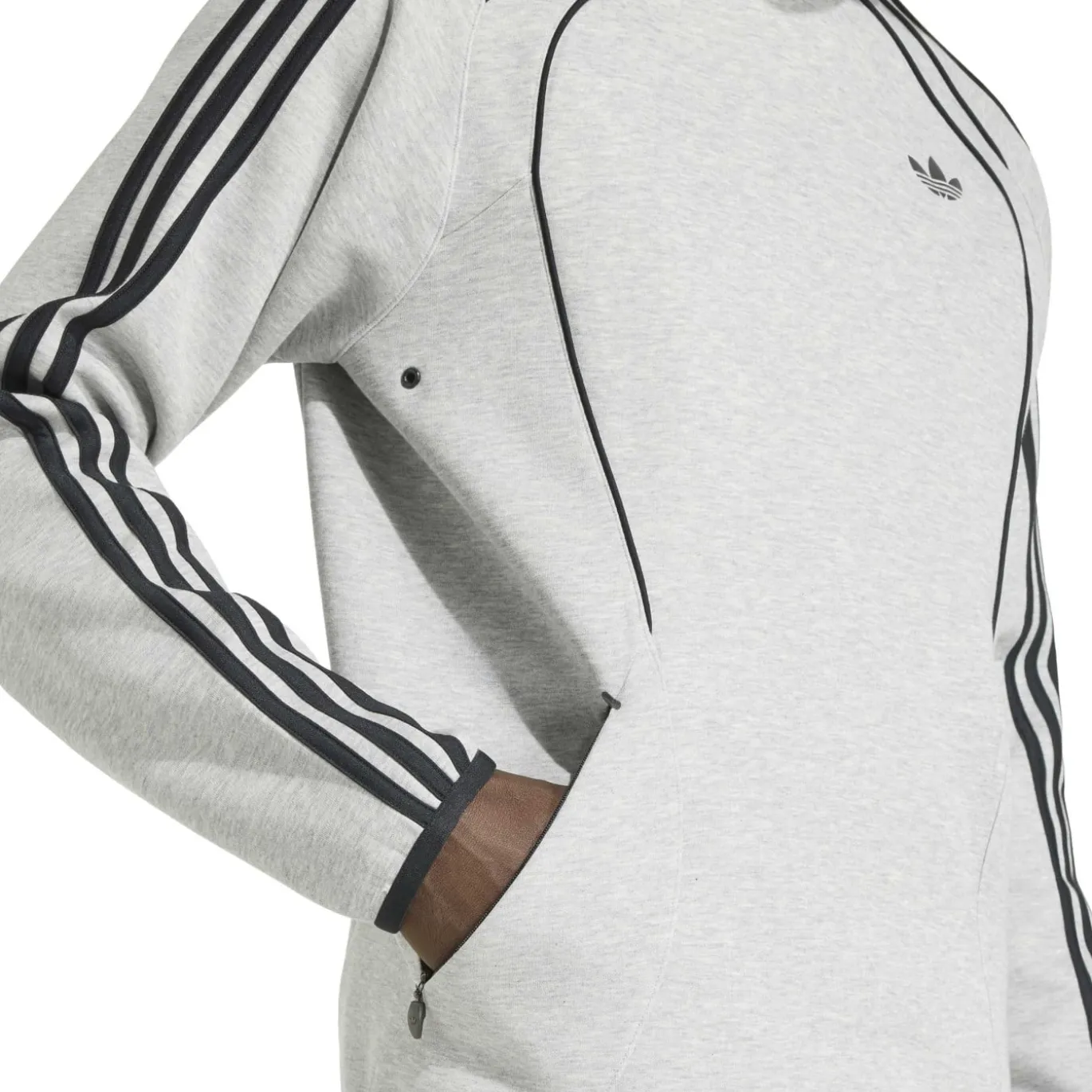 adidas Spacer Crew Trainingspak Grijs Zwart