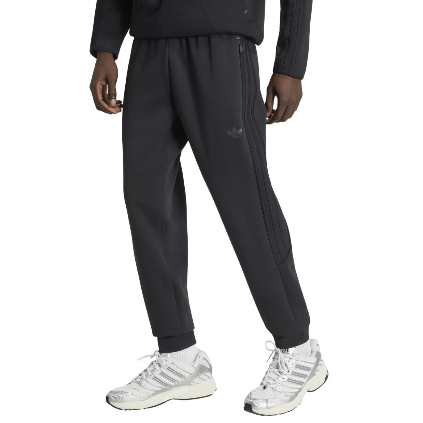 adidas Spacer Crew Trainingspak Zwart Donkergrijs