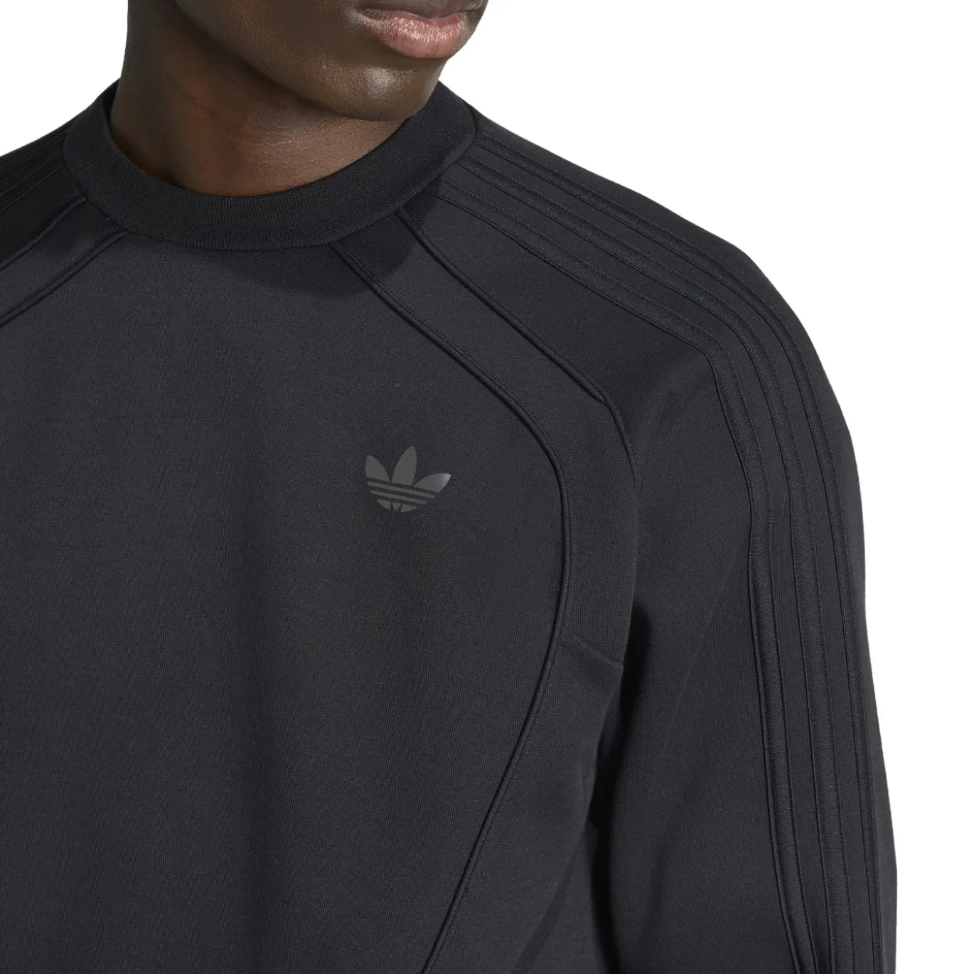 adidas Spacer Crew Trainingspak Zwart Donkergrijs