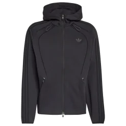 adidas Spacer Trainingsjack Hooded Zwart