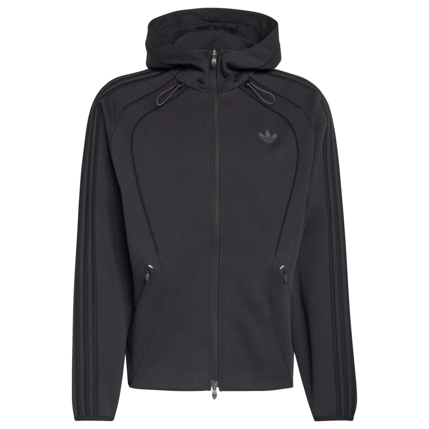 adidas Spacer Trainingsjack Hooded Zwart