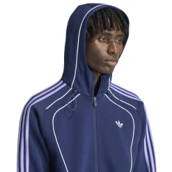 adidas Spacer Trainingspak Donkerblauw Paars Wit