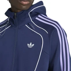 adidas Spacer Trainingspak Donkerblauw Paars Wit