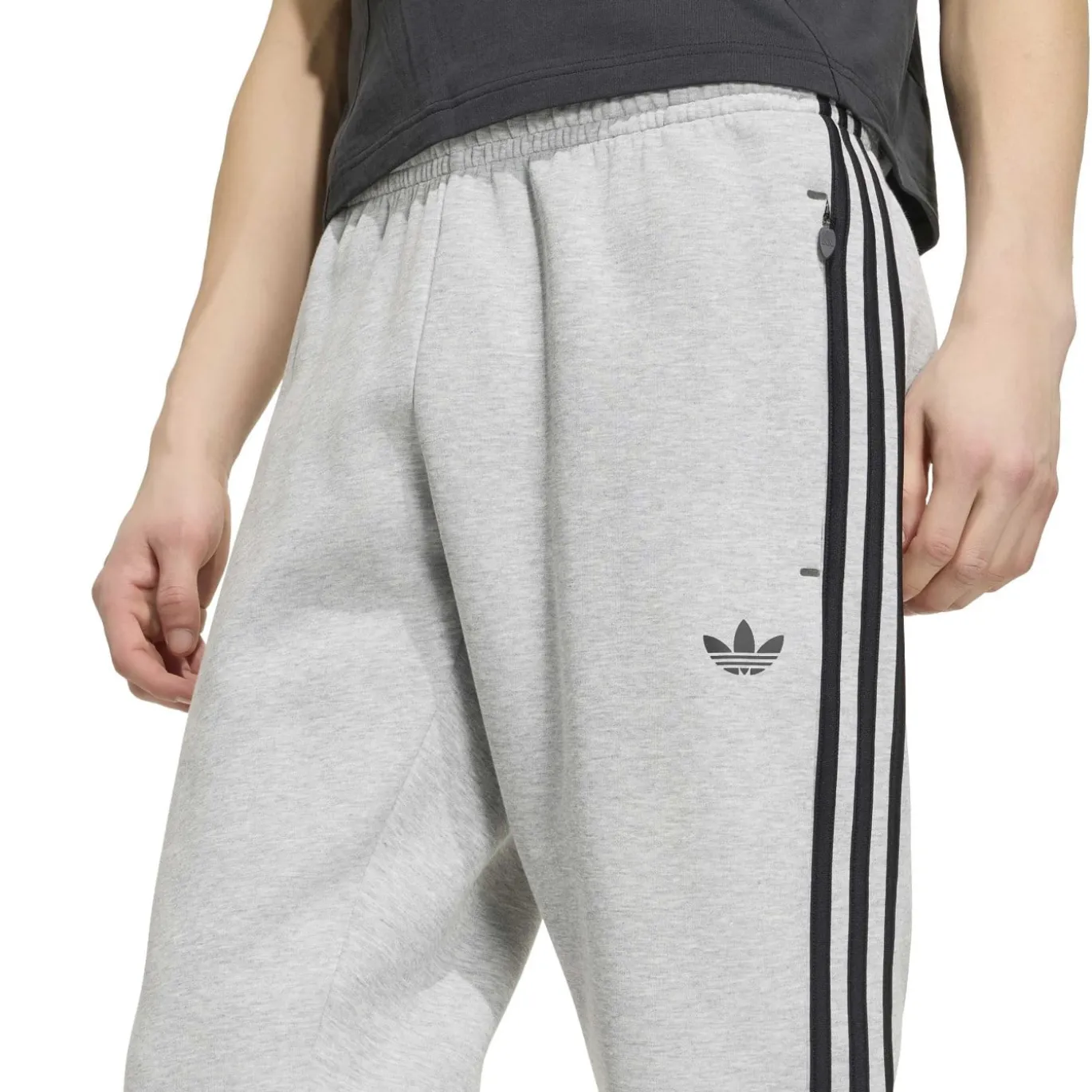 adidas Spacer Trainingspak Grijs Zwart