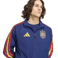 adidas Spanje Anthem Trainingsjack 2026-2028 Donkerblauw Geel Rood