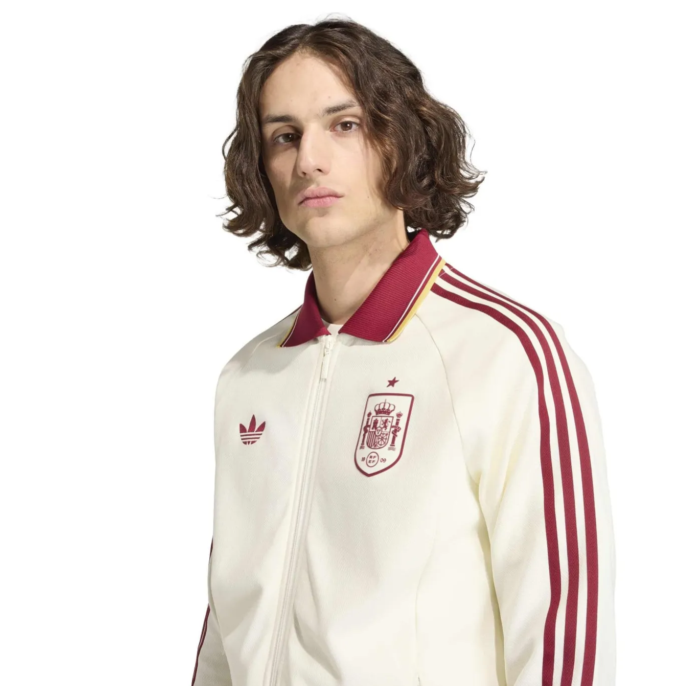 adidas Spanje Originals Anthem Trainingsjack Wit Rood